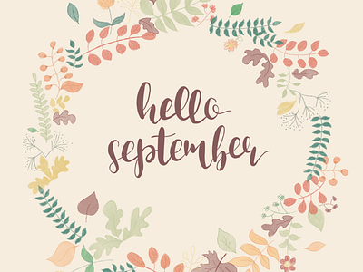 hello, September ♡