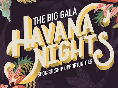 Big Brother Big Sister | Havana Nights | Hand Lettering