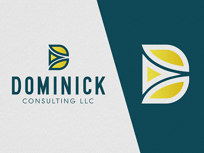 Dominick Logo d lettering logo