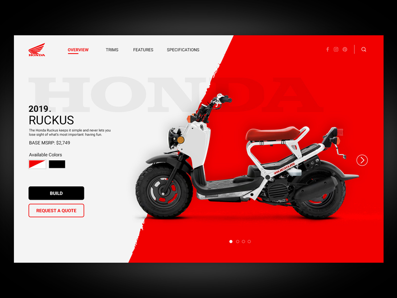 Hero honda 2024 website