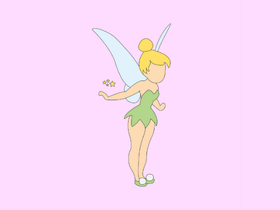 Illustration of Tinkerbell