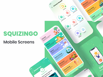 Squizingo Mobile App mobile mobile app mobile app design mobile application mobile mockup mobile ui mobile ui design ui ux design ui ux design uidesign