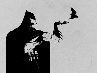 Batman Poster bat batman black and white comic contrast poster shadow superhero