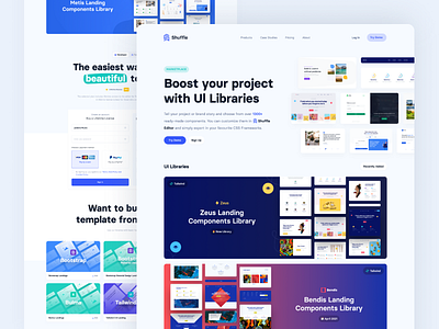 UI Libraries by Shuffle