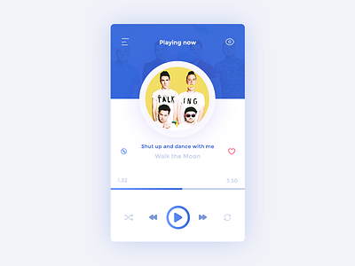 Daily UI #12 - Music Player