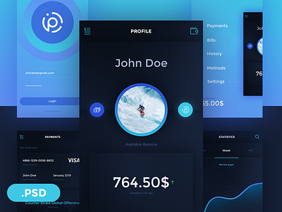 Payme Mobile App PSD app freebie me mobile pay psd symu