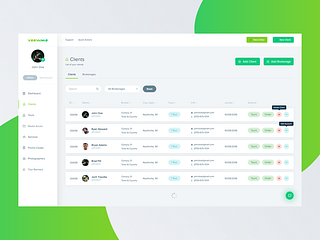 Veewme - Clients redesign concept by Pat Wasik on Dribbble