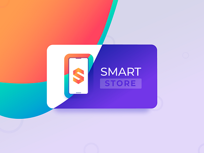 Smart Store Logotype branding design illustration logo logotype smartphone