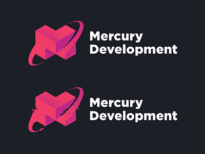 Mercdev Logo art competition debut design development illustration logo logo design logodesign mercury rockets space vector vectorart