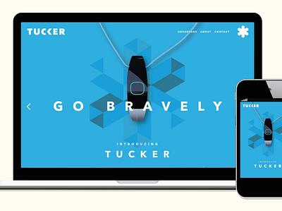 Tucker brand launch branding copy identity logo naming product design website