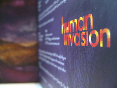 human invasion - CD logo packagin