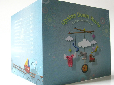 Upside Down World - CD artwork packagin