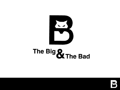 The Big and the Bad brand design creative design icon logo vintage wolf logo wordmark