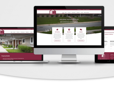 Housing Authority of Richmond design website website design