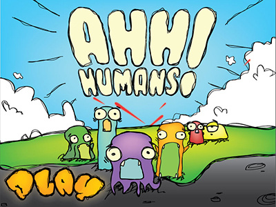 Ahh Humans! ahh humans aliens game concept i believe invasion ufo