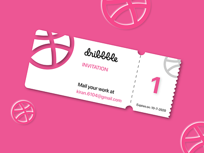 Dribbble invite