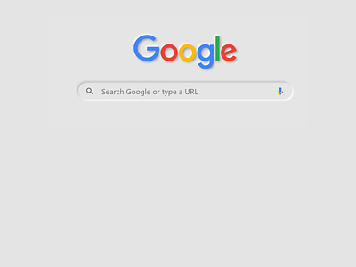 Daily UI 022 - Search dailyui dailyuichallenge dribbble google neumorphic neumorphism search search bar webdesign