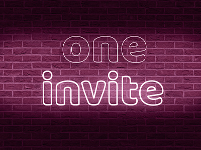 Dribbble invite adobe photoshop dribbble dribbble best shot dribbble invitation dribbble invite dribbbleinvitation dribbbleinvite dribbbleinvites neon colors neon lights photoshop