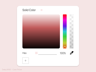 DailyUI060 - Color Picker adobexd color colorpicker colors daily ui dailyui dailyui060 dailyuichallenge design designer designers dribbble uidesign uidesigner