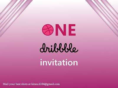 Dribbble Invite