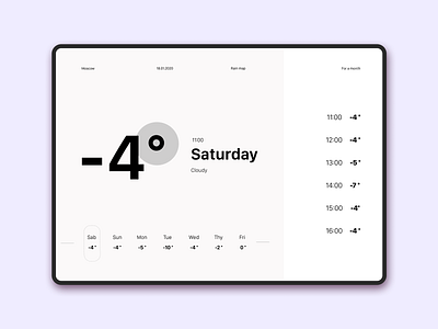 Card weather card card weather design product cart simple ui ux weather web web design website