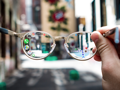 Apple Glasses Concept apple appleglasses concept glasses ui ux