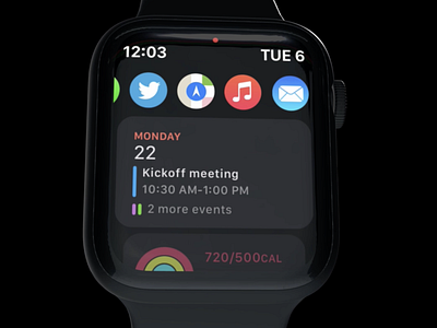 Apple Watch Widgets Face