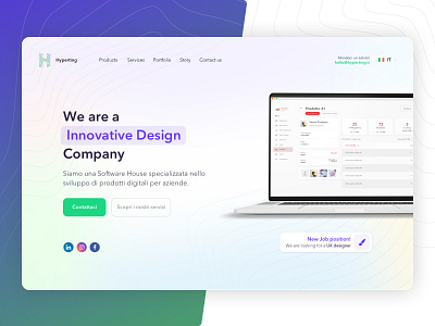 Landing Page: Hero Section app design design font end development front end hero section interface landing page design ui ux web design webdesign