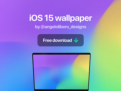 iOS 15 Wallpapers - FREE DOWNLOAD imac ios15 iphone laptop macbook wallpaper wallpapers