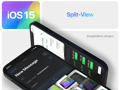 iOS 15 Split View!