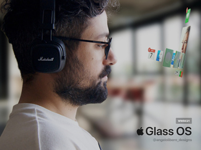 Apple Glass OS - PREVIEW 👓 apple glass apple glass os apple glasses ar os arheadset augmented reality iglass iglasses mixed reality smart glasses virtual reality