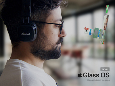 Apple Glass OS - PREVIEW 👓 apple glass apple glass os apple glasses ar os arheadset augmented reality iglass iglasses mixed reality smart glasses virtual reality
