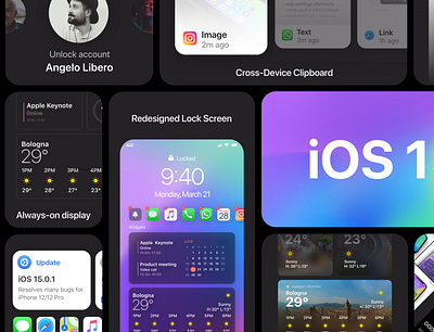 iOS 15 Banner in pure Apple Style ios14 ios15 iphone12 iphone13 wwdc2021