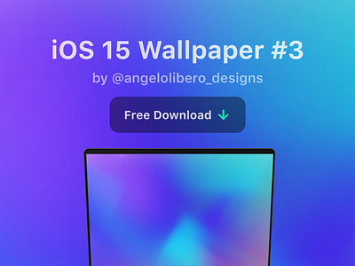 iOS 15 wallpaper #3 - FREE download ios ios14 ios15 iphone iphone12 iphone13 macbook wallpaper wwdc2021 wwdc21