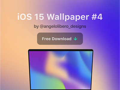 iOS 15 wallpaper #4 ios ios14 ios15 iphone12 iphone13 wwdc wwdc2021 wwdc21
