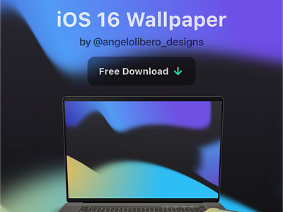 iOS 16 Wallapaper #1 ios ios16 wallpaper