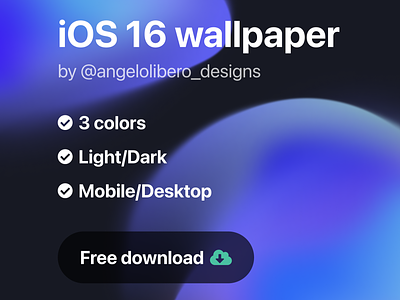 iOS 16 wallpapers [NEW]