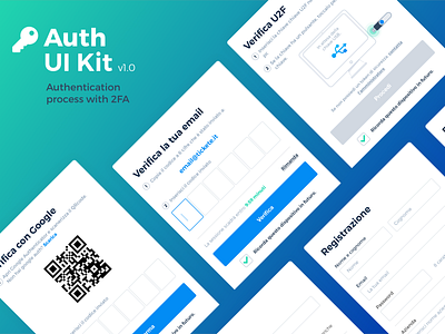 Auth UI Kit - authentication process kit