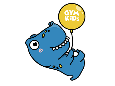 Dino GYMKIDs illustration