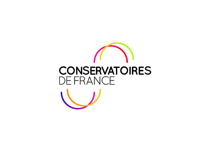 Conservatoires de France logo redesign