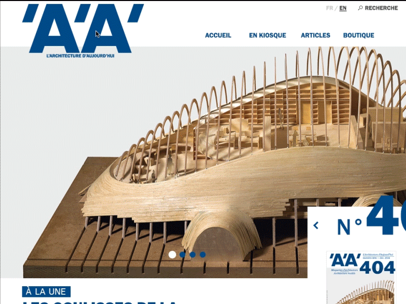 'A'A' - architecture d'aujourd'hui - redesign redesign architecture