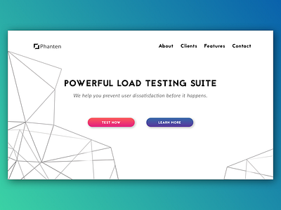 Load testing project webdesign learning minimal poly test web web design webdesign