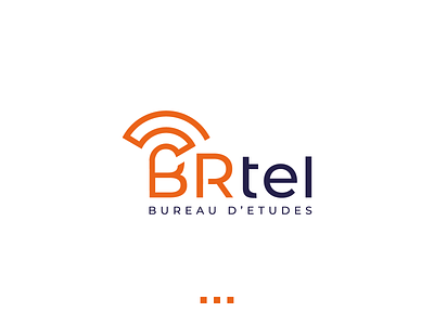 BRtel Bureau d'Etude abstract artificial intelligence branding design engineering fibre icon illustration logo technology telecommunication typography vector waves wifi