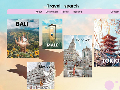 Travel Website Design travel web website website design