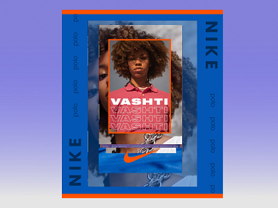 Nike- redesign banner branding design minimal mobile app design typography ui ux vector web