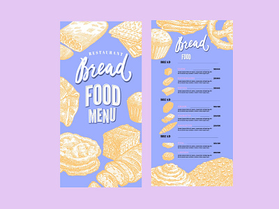 Food Menu Re design beauty branding illustration logo logo design minimal mobile app design ux vector website