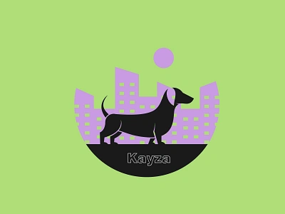 Dachshund Dog beauty branding dog logo logo logo design mobile app design typography ui vector web