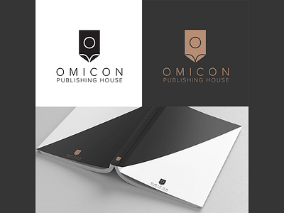 Omicon Publishing House Logo brand identity branding design graphic design icon identity identity design logo logo design minimal