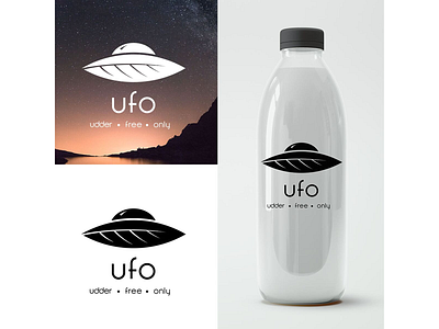 UFO Logo brand identity branding design graphic design icon identity identity design logo logo design minimal