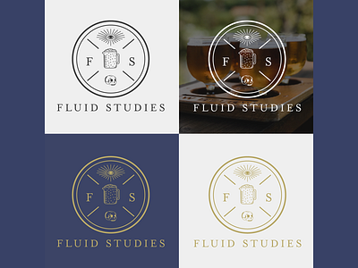 Fluid Studies Logo brand identity branding design graphic design icon identity identity design logo logo design minimal
